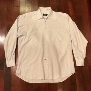 Neiman Marcus Ike Behar Button Down Shirt 16.5L